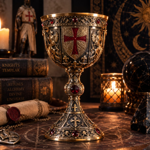 Haunted Holy Grail Ceremony Chalice Knights Templar Ritual Universe Divine Power Haunted Holy Grail Ceremony Chalice Knights Templar Ritual Universe Divine Power