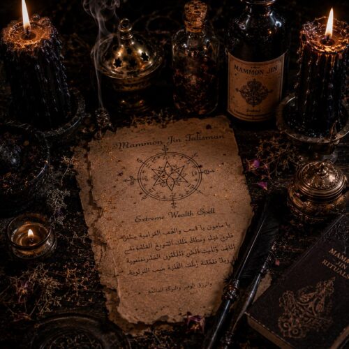 Mammon-Dschinn-Wohlstandstalisman — Khodam Djinn — Khodam Djinn