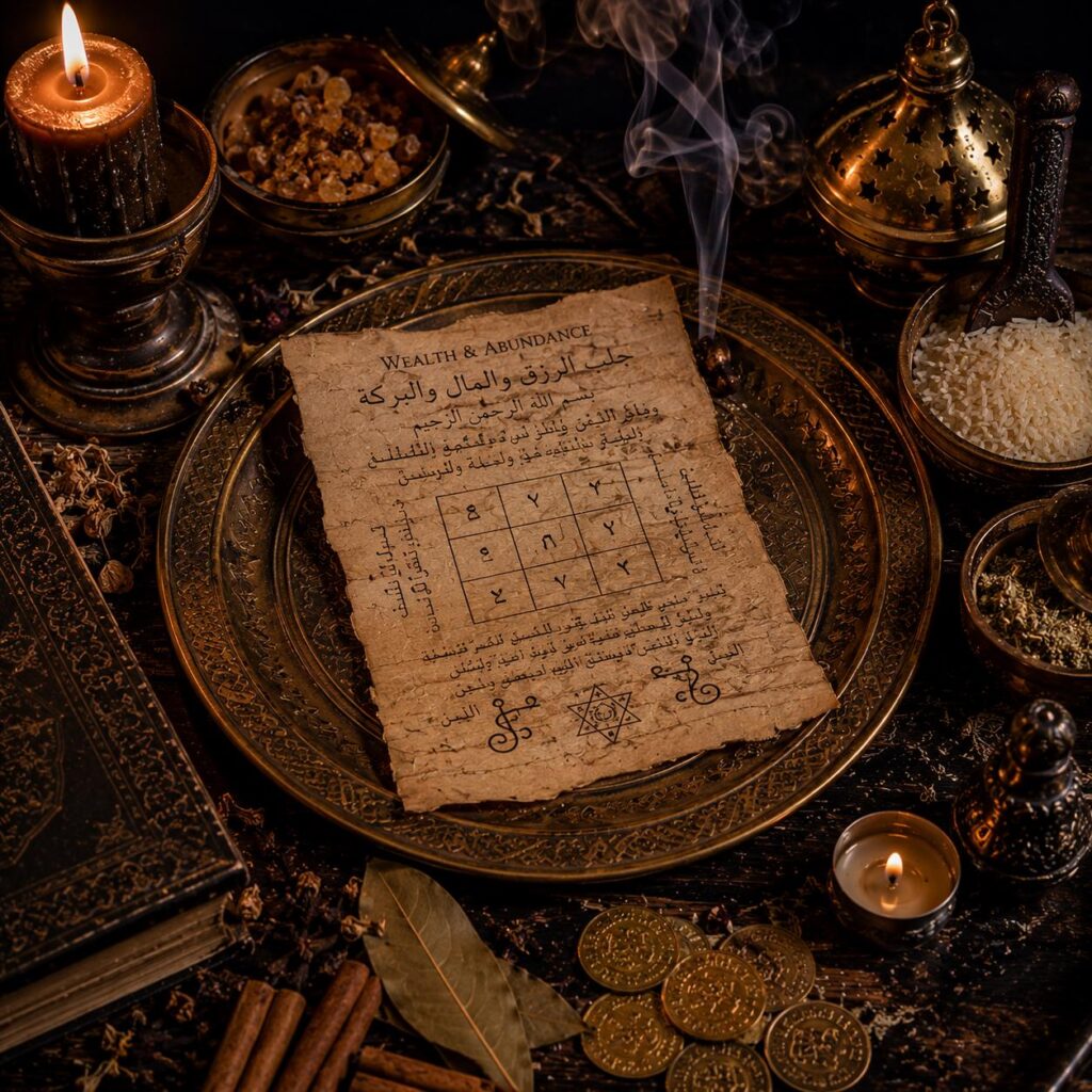 Rituel de richesse avec les djinns — Khodam Djinn — Khodam Djinn