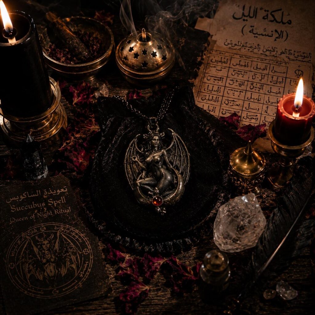 Amulette de succube « Reine de la nuit » — Khodam Djinn — Khodam Djinn
