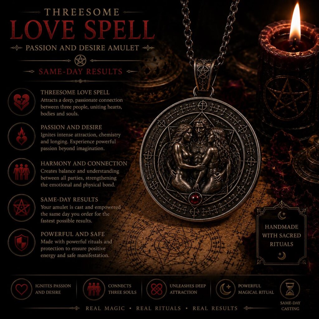 Amulette du rituel d’amour à trois — Khodam Djinn — Khodam Djinn