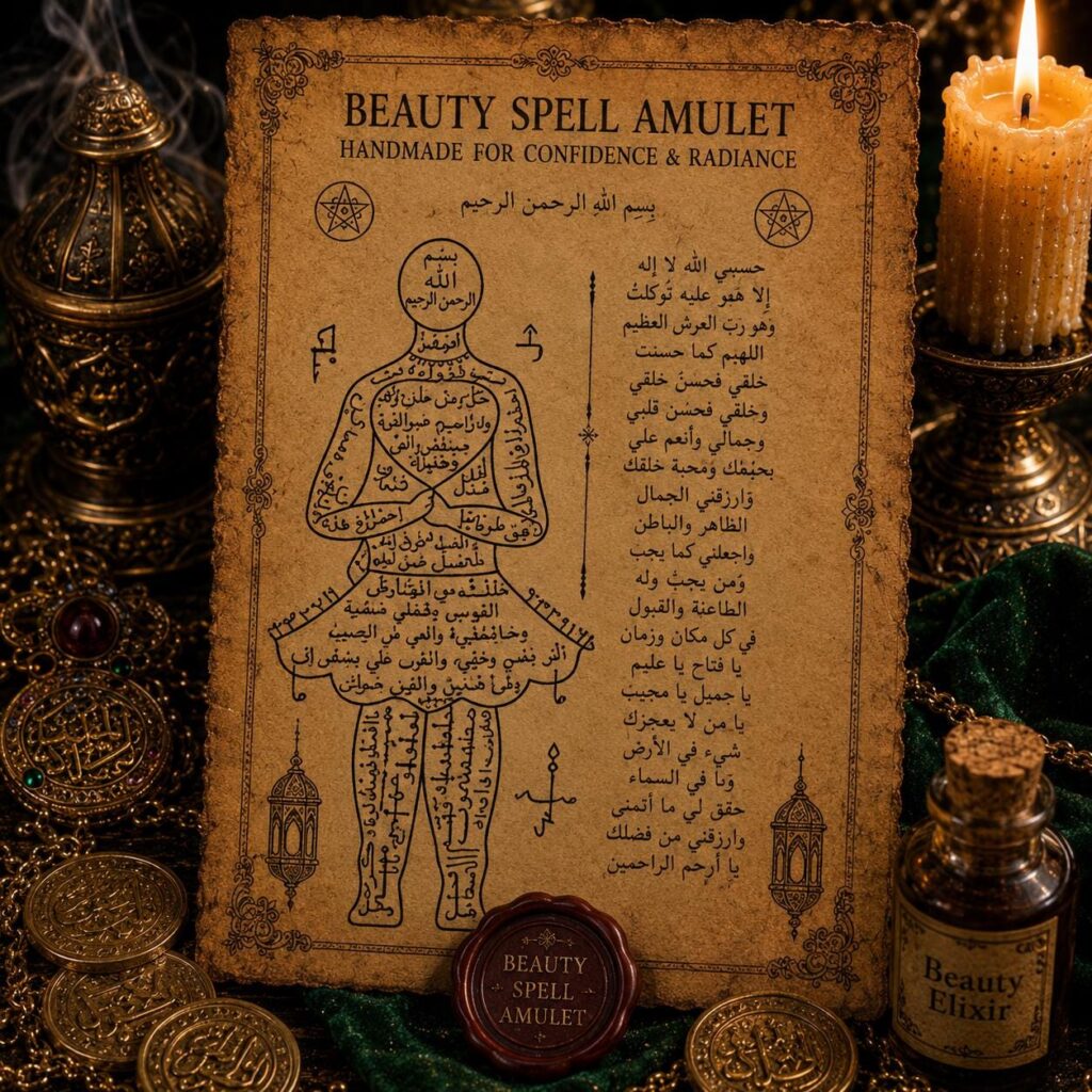 Amulette de beauté et de confiance — Khodam Djinn — Khodam Djinn