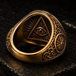 Bague Œil de la Providence en or 18 ct — Khodam Djinn — Khodam Djinn