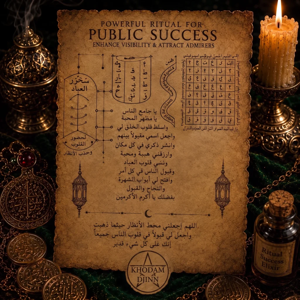 Talisman du rituel de reconnaissance — Khodam Djinn — Khodam Djinn