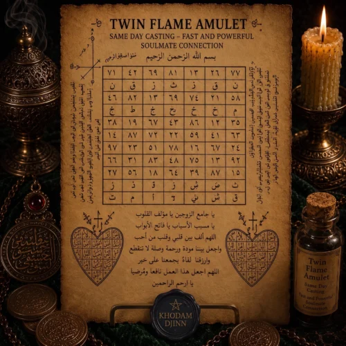 Zwillingsflammen-Amulett — Khodam Djinn — Khodam Djinn