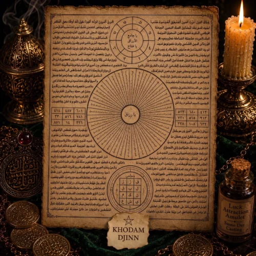 Amulett zur Glücksanziehung — Khodam Djinn — Khodam Djinn