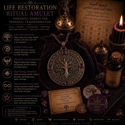 Amulett zum Ritual der Lebenserneuerung — Khodam Djinn — Khodam Djinn