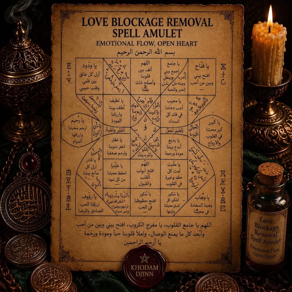 Amulette de libération amoureuse — Khodam Djinn — Khodam Djinn