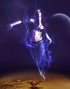 Haunted Amulet Purple Flame Djinn Pure Spiritual Power Unlimited Wish Magic Sexo — Khodam Djinn