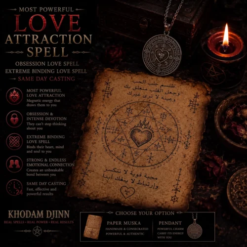 Ritual-Halskette „Ewige Flamme“ — Khodam Djinn — Khodam Djinn