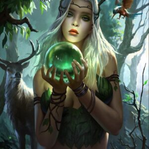 Haunted Ring Dämon Natur Geist Leben Tod Nekromant Druid Magic Psychic — Khodam Djinn