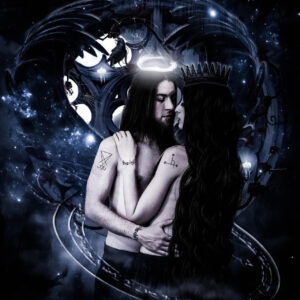 Spukte dämonischen Black Sun Ring Lucifer Lilith Dark Power Eternity Geld Sex — Khodam Djinn