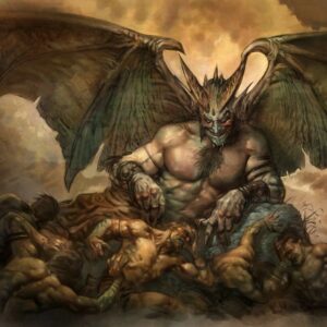 Spuk-Ring Shinit Dämon Angst Satanische Magie Hell Power Dark Money Portal Gate — Khodam Djinn