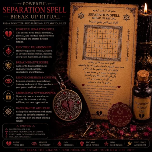 khodam-djinn-167 Khodam Djinn — Powerful Separation Spell - Break Up Ritual