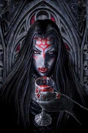 Das Kali Ma Vampire Empowerment Amulett — Khodam Djinn