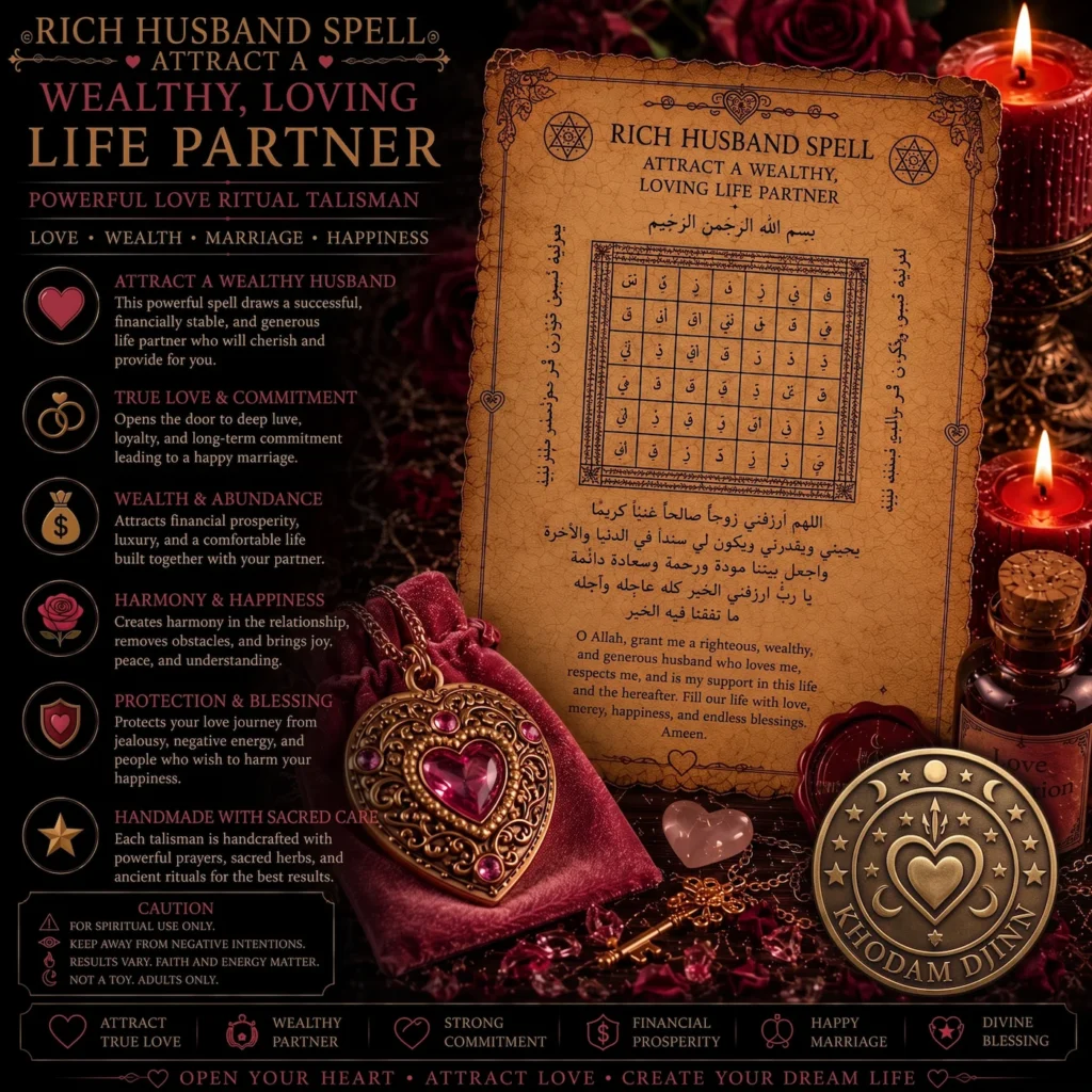 Rituel du mari fortuné — Khodam Djinn — Khodam Djinn