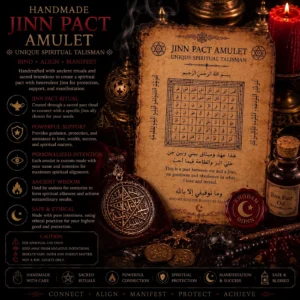 Khodam Djinn — Handmade Jinn Pact Amulet: Unique Spiritual Talisman