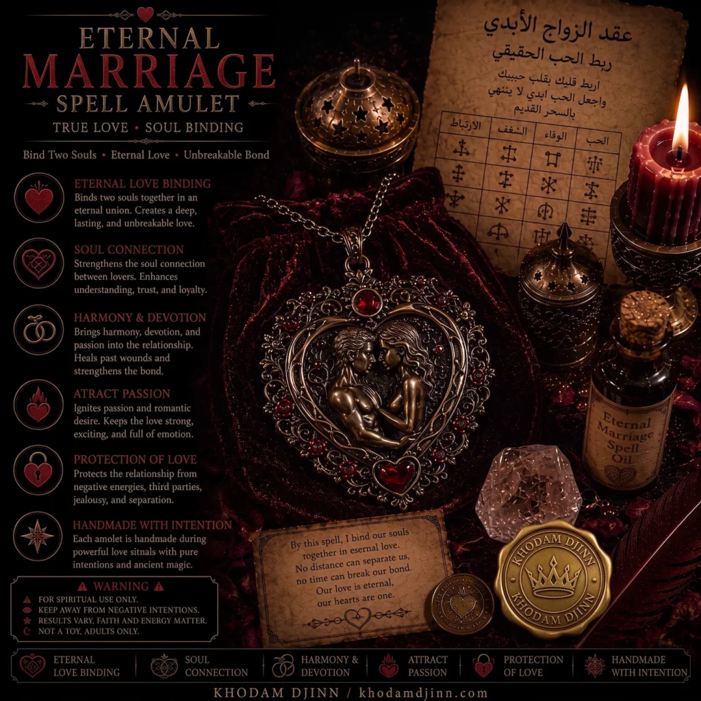 Amulette du rituel de mariage éternel — Khodam Djinn — Khodam Djinn