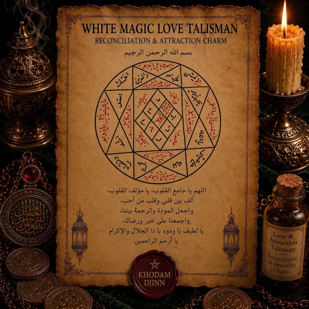 Talisman d’amour de magie blanche — Khodam Djinn — Khodam Djinn