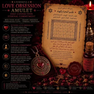 Amuleto de apego amoroso — Khodam Djinn — Khodam Djinn