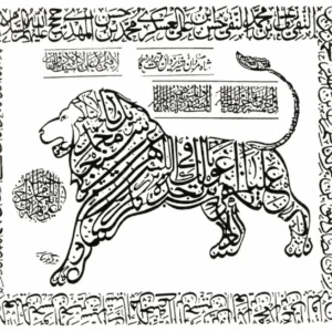 Amulett mit Koranversen — Khodam Djinn — Khodam Djinn