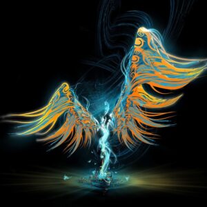 Ángel Divino Phylactery Vessel Magick Protección de Sanación Paz Luck Armonía Fama — Khodam Djinn