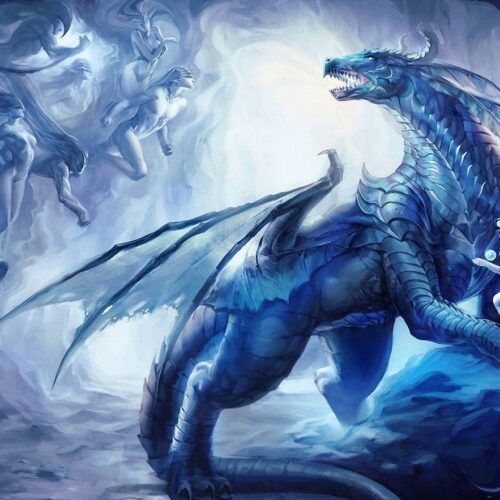 Khodam Djinn — Haunted White Dragon Ring Healing Cold Ice Protection Loyal Companion Money Love — image 1 خاتم التنين الأبيض المسكون، شفاء، حماية من البرد والجليد، رفيق وفي، مال، حب — Khodam Djinn