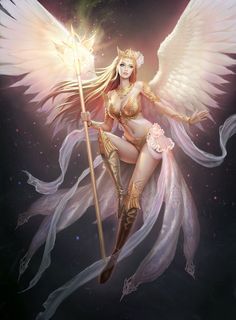 Haunted Angel Ring Erfolg Peace Power Love Fortune Strength Fortitude Healing — Khodam Djinn