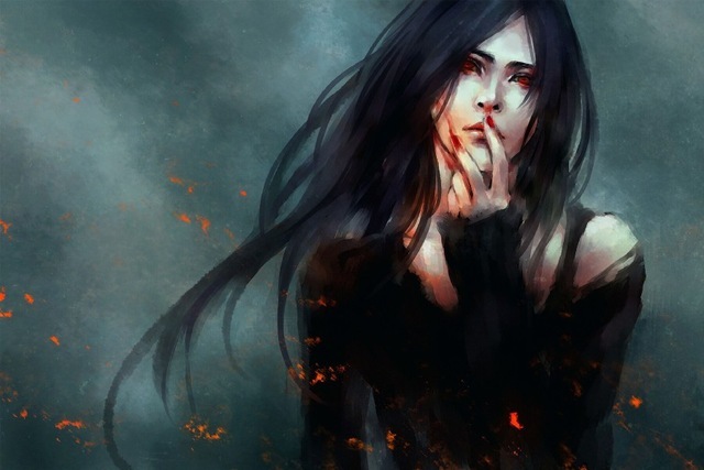 Amuleto amuleto Vampire Energía Energía Dibujo de energía Enfermedad de la inmunidad — Khodam Djinn