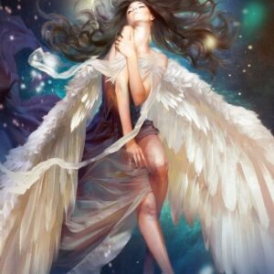 Amuleto de los ángeles de las cinco lunas curando el poder riqueza amor fama vida — Khodam Djinn