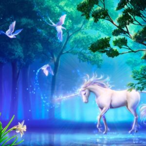 Haunted Amulet Unicorn Nature Magic Protection Health Life Healing Power — Khodam Djinn