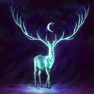 Haunted Sol Dios Luna Diosa Híbrida Alma Fusión Ritual Sanación Solar Lunar Poder — Khodam Djinn