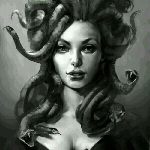 Haunted Ring Medusa Serpent Haired Goddess Petrification Love Sex Domination — Khodam Djinn