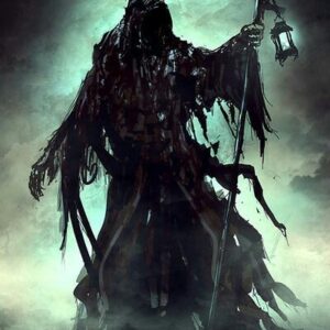 Haunted Amulet Reaper Scythe Death Spirit Pain Suffering Torment Revenge — Khodam Djinn