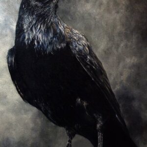 Onyx Stone Black Raven Spirit Messenger Begleiter Schatten Heilung des Lebens — Khodam Djinn