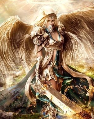 Temple hanté de la lumière Anneau Portail Quantum Magic Angel Immortal Ancien — Khodam Djinn