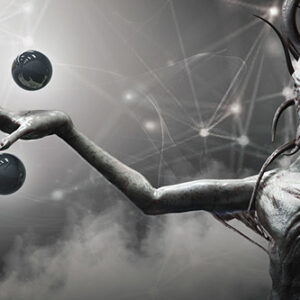 Verfolgte Bad Karma Eater White Demon Ring Schicksal vermeiden Gerechtigkeit Time Energy Power — Khodam Djinn