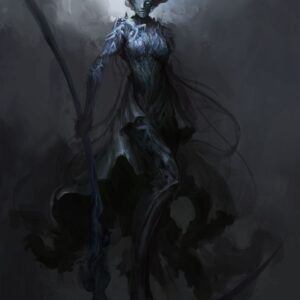 Amulette hantée Deathbinder Fallen Angel Vie Mort Ombre noire Pouvoir démon — Khodam Djinn