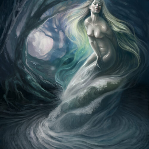 Khodam Djinn — Haunted Water Nymph Ring Love Sex Protection Wealth Soul Mate Healing Power Life — image 1 خاتم حورية الماء المسكونة، الحب، الجنس، الحماية، الثروة، توأم الروح، قوة الشفاء، الحياة — Khodam Djinn