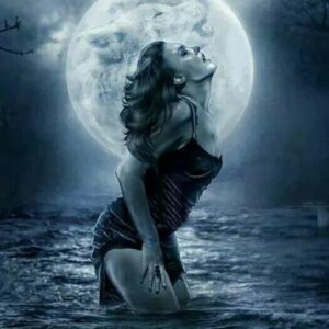 Haunted Ring Moon Werwolf Transformation Queen Healing Power Liebe Sex Control — Khodam Djinn