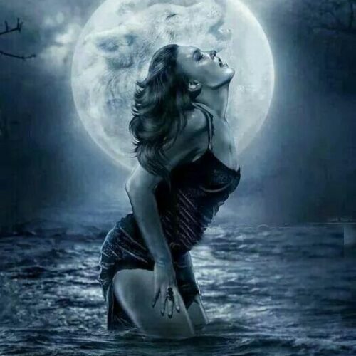 Haunted Ring Moon Werewolf Transformation Queen Healing Power Love Sex Control — Khodam Djinn