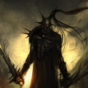 Haunted Amulet Dark Soul Demon Reaper Reaver Shadow Magic Death Revenge Fate — Khodam Djinn