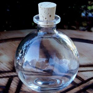 Bouteille d'orthographe Aghori hantée Cremation de cendre Blood Dark Stone Black Ichor Énergie — Khodam Djinn