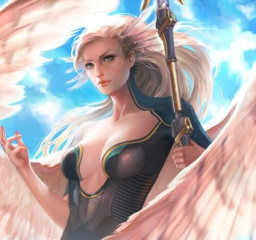 Spuk Angelic Blessing Freude Schönheit Heilung Wohlstand Liebe Seelenverwandte genießen Sie gut — Khodam Djinn