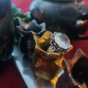 HAUNTED RING OF THE GREY POWER ~ ENDLESS WISHES ~ DJINN / JINN / GENIE ~ SPELL — Khodam Djinn