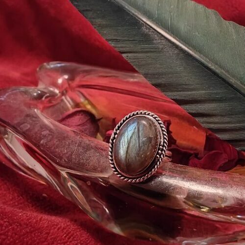 HAUNTED RING OF BLUE POWER ~ ENDLESS WISHES ~ DJINN / JINN / GENIE~ SPELL — Khodam Djinn