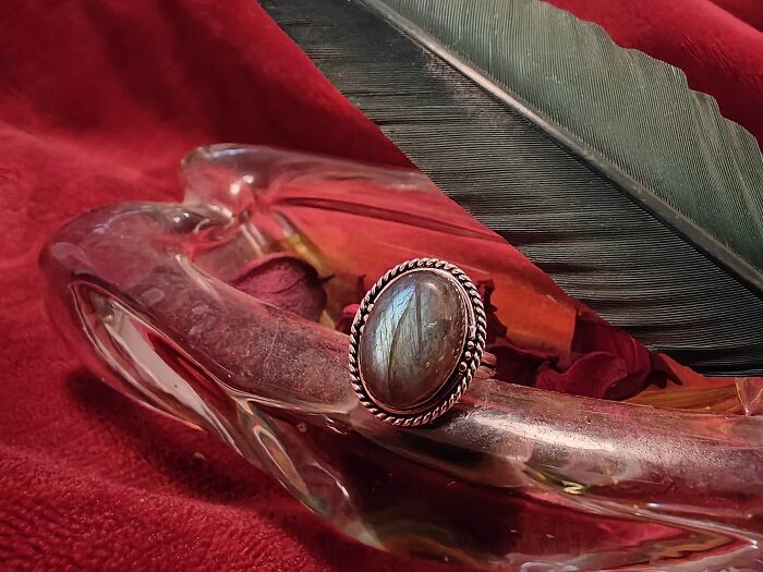 HAUNTED RING OF BLUE POWER ~ ENDLESS WISHES ~ DJINN / JINN / GENIE~ SPELL — Khodam Djinn