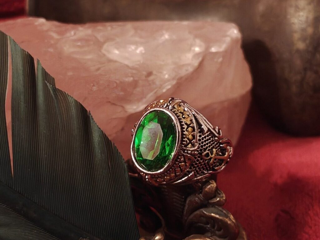 Khodam Djinn — HAUNTED RING OF EMERALD THRONE ~ DJINN / JINN / GENIE ~ Khodam Djinn — image 1